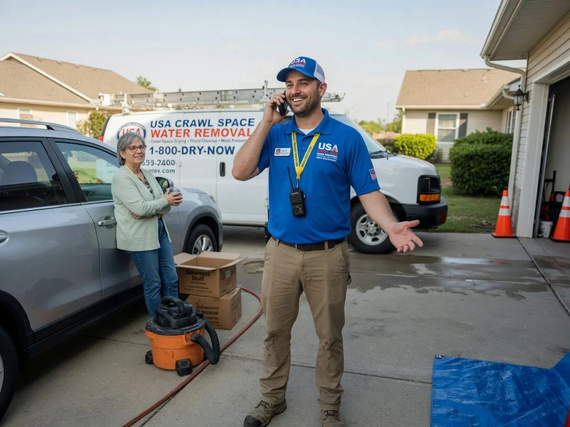 Crawl Space Water Removal Perkins, GA FAQs